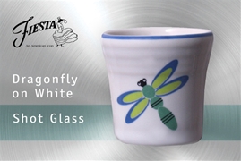 Fiesta Dragonfly Shot Glass